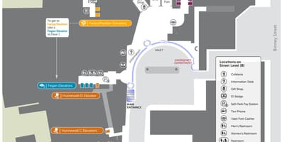 Ang mga bata Hospital Boston mapa